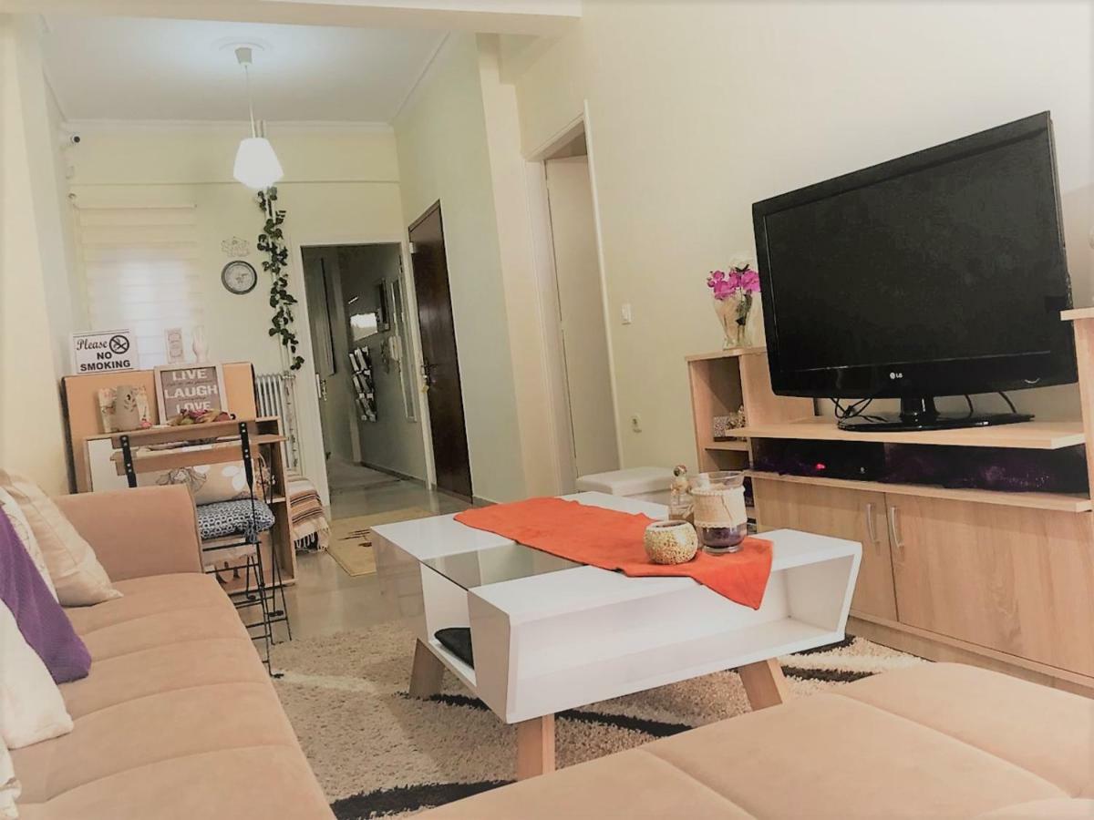 Theano'S Cozy & Quiet Lux Central Flat - Wifi & Full Amenities Patras Exterior photo